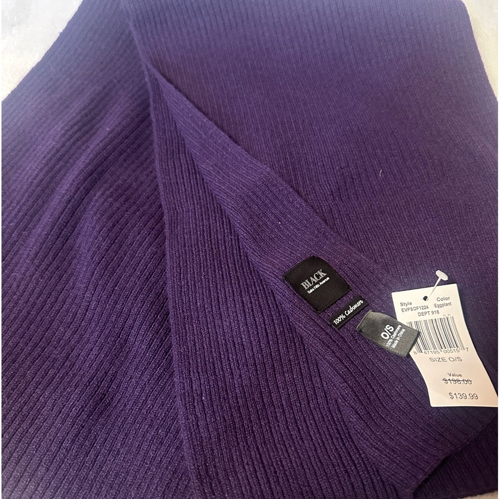 Purple Scarf by Sak. New with tags